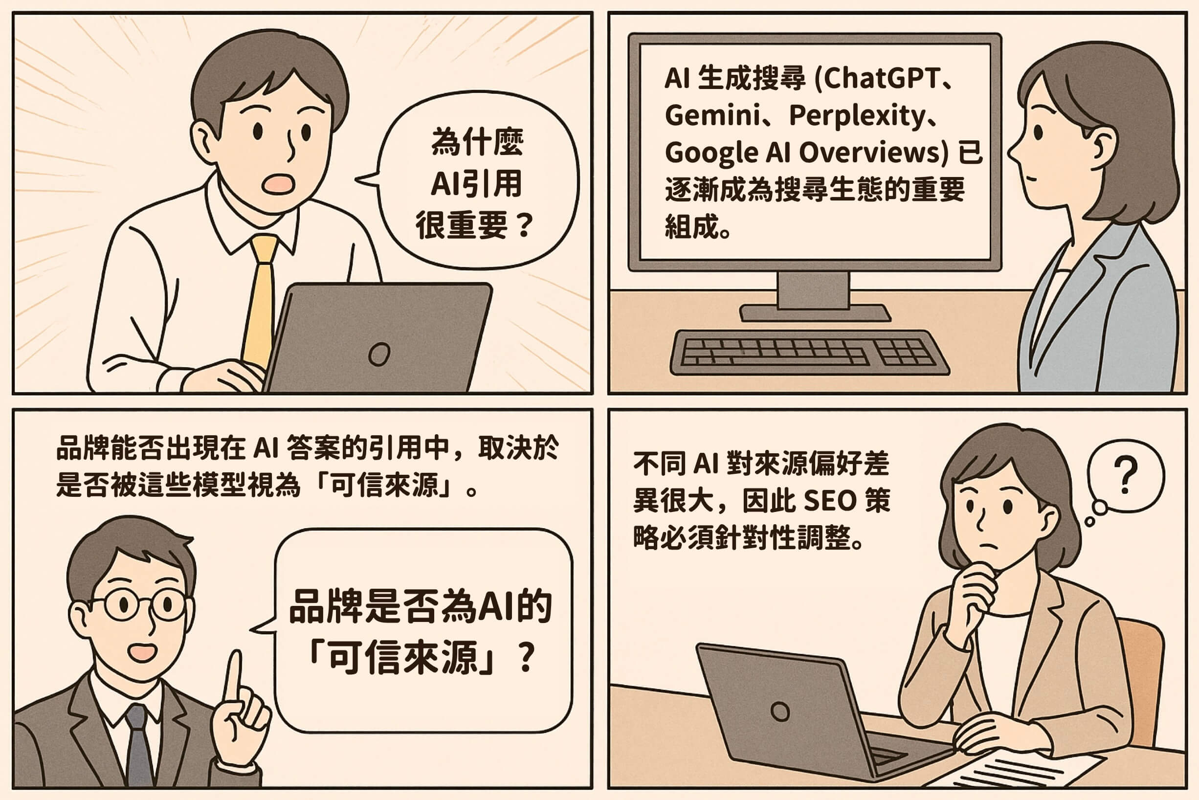 為什麼要在意 AI 引用來源？